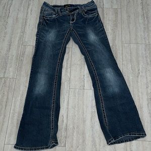 Angels size 7 low rise jeans